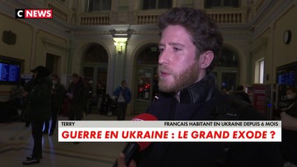 Terry : «J’ai pu trouver un Ukrainien qui m’a fait monter dans sa voiture pour passer la frontière»