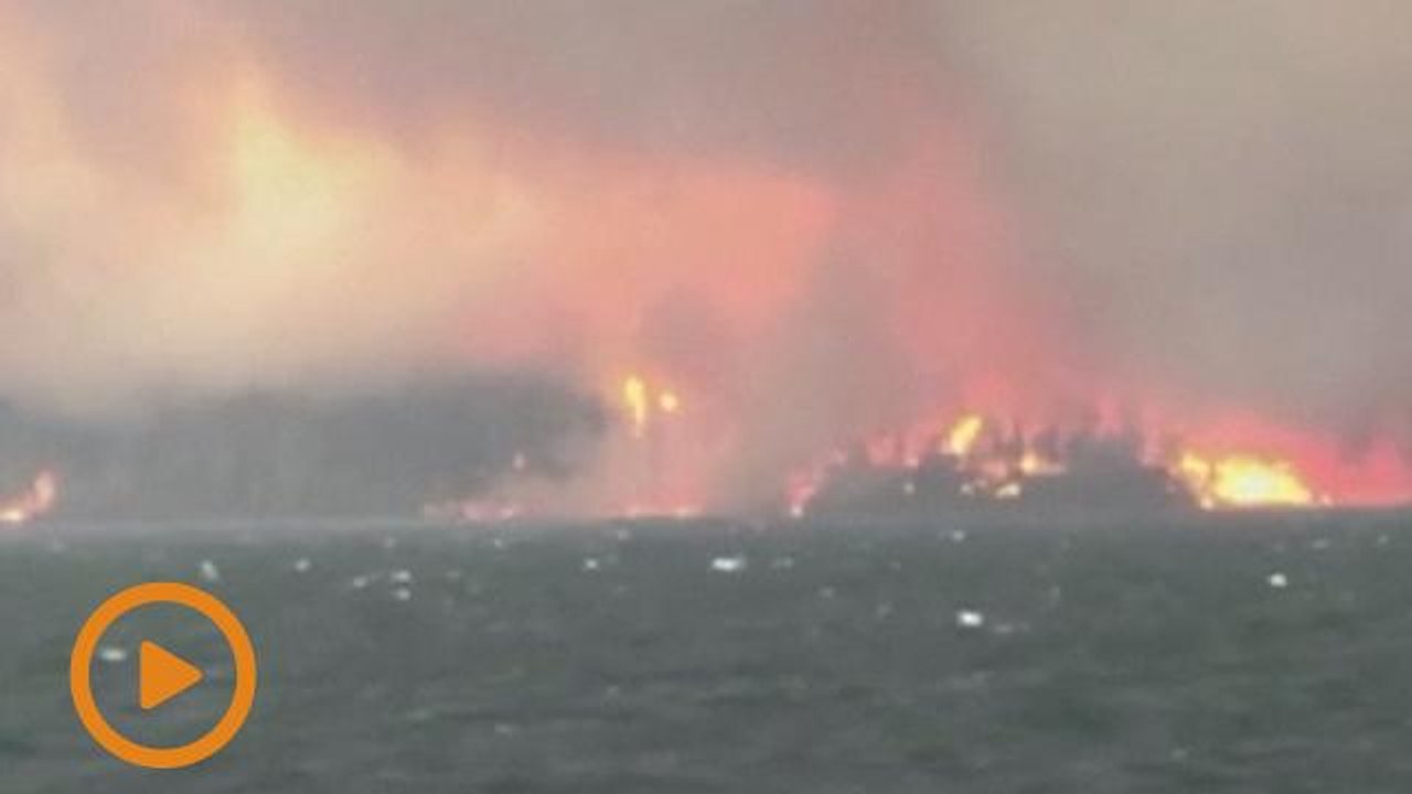 Taman Negara bersejarah  Amerika Syarikat terbakar