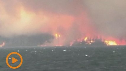 Taman Negara bersejarah  Amerika Syarikat terbakar