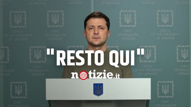Guerra Russia-Ucraina, Zelensky: Uccisi 137 ucraini da inizio invasione. Io resto qui
