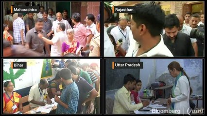 Politicians Cast Their Votes