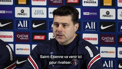 26e j. - Pochettino : "Saint-Étienne vient pour rivaliser"