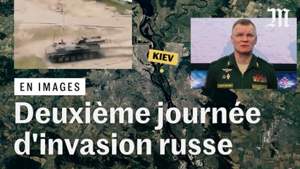 Guerre en Ukraine : le résumé de la seconde journée d’invasion russe