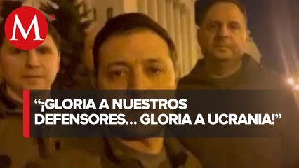 Presidente de Ucrania informa que siguen en la lucha por defender a Ucrania