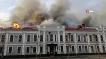 Ukrayna'daki istihbarat binası bombalandı