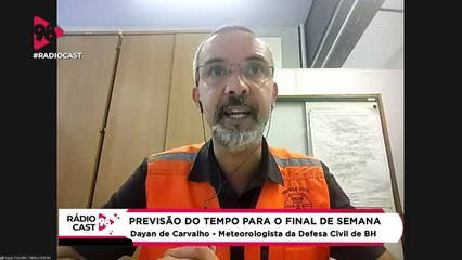RádioCast98 | Previsão do Tempo para o FDS | Defesa Civil BH