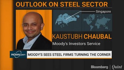 Moody's Sees Steel Firms Turning The Corner