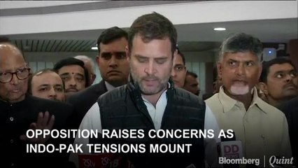 Opposition Raises Concerns As Indo-Pak Tensions Mount