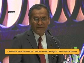 Laporan bilangan kes terkini HFMD tunjuk trend penurunan