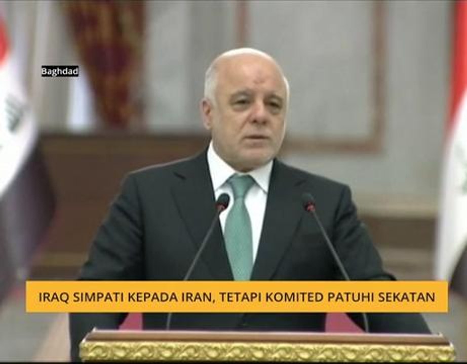 Iraq simpati kepada Iran, tetapi komited patuhi sekatan