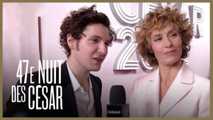 "On se la pète totalement, c'est un record" Vincent Lacoste & Cécile De France - César 2022