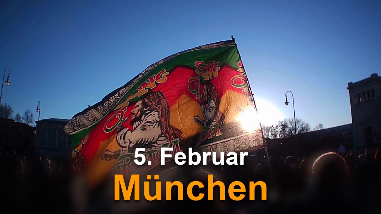 München: 1.000 demonstrierten friedlich gegen die Impfpflicht | 05.02.2022