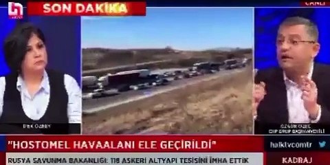 CHP'li Özgür Özel'in 'Ukrayna' yalanı canlı yayında elinde patladı!