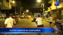 Guayas:  Cuatro personas fueron asesinadas durante cumpleaños