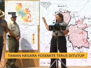 Taman Negara Yosemite terus ditutup
