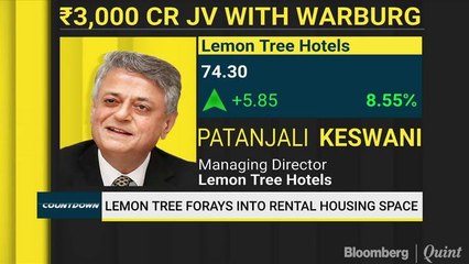 Lemon Tree Confident Of Executing Warburg JV By Next Year