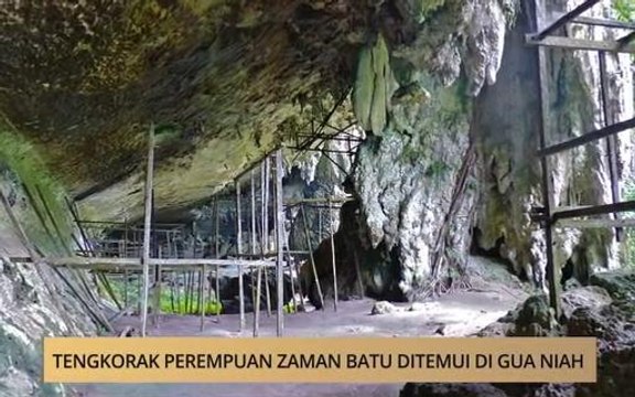 AWANI State [Sarawak]: Tengkorak perempuan zaman batuditemui di Gua Niah