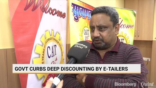Government Curbs Deep Discounting By E-Tailers