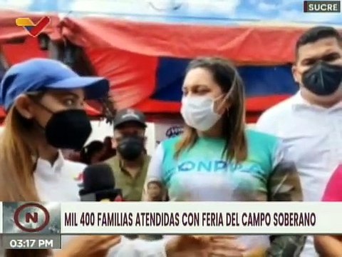 Sucre | Feria del Campo Soberano distribuye combos de proteína pesquera en Cumaná