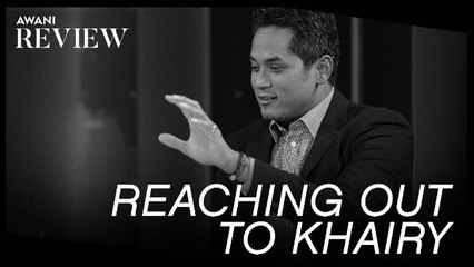 Khairy Jamaluddin: Cleaved from the pack or standing tall alone?