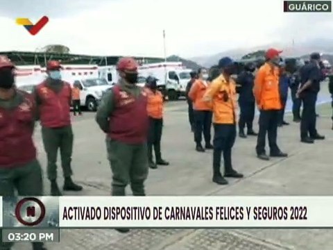 Activado despliegue de seguridad en Guárico para el desarrollo de los Carnavales Felices 2022