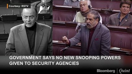 Government Says No New Snooping Powers given to Security Agencies