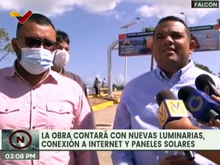 Gobierno de Falcón supervisó avances en la infraestructura del Paseo Francisco de Miranda