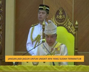 Jangan jadi jaguh untuk ungkit apa yang sudah termaktub