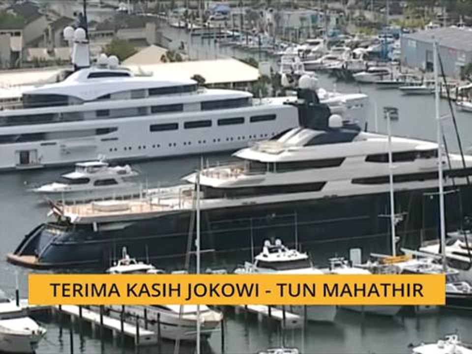 Terima kasih Jokowi - Tun Mahathir