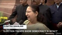 'Election Trends Show Democracy Is Intact': Sumitra Mahajan