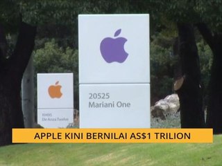 Apple kini bernilai AS$1 trilion