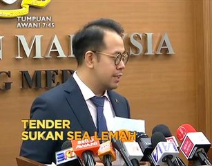 Tumpuan AWANI 7:45: Tender Sukan SEA lemah