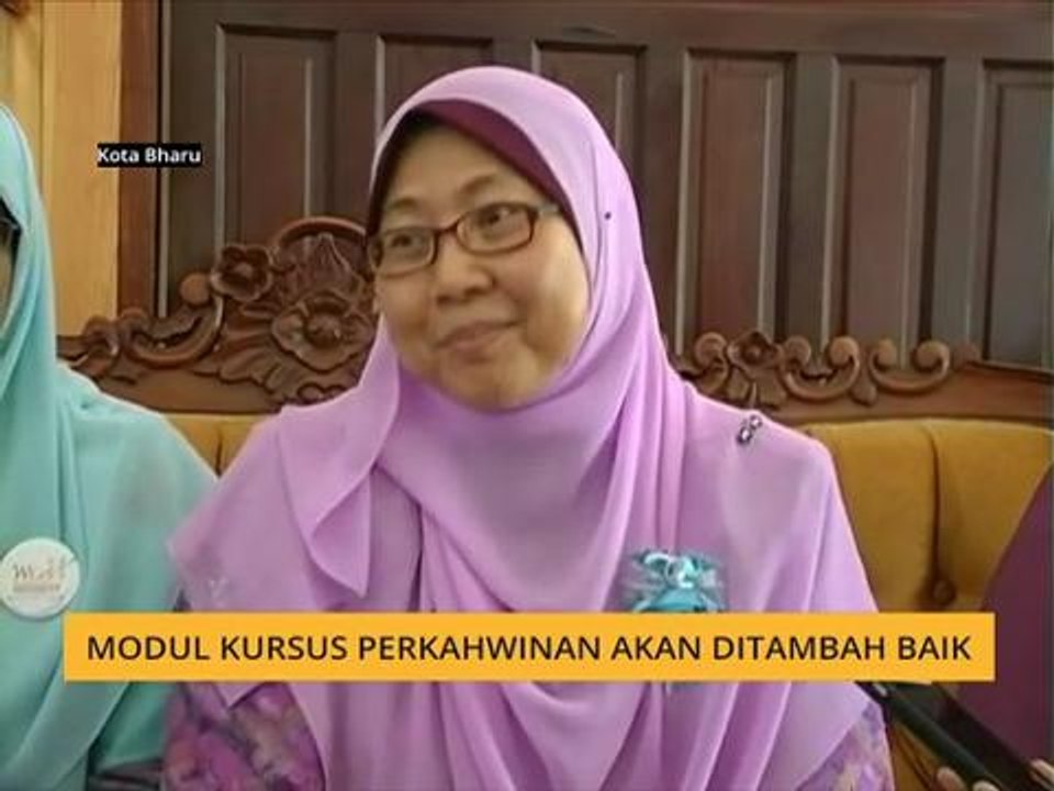 Modul kursus perkahwinan akan ditambah baik