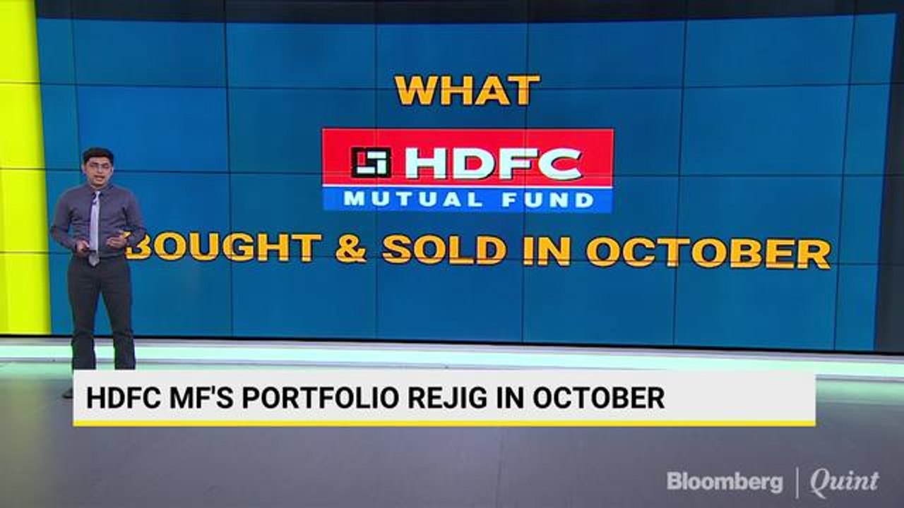 HDFC's Mutual Fund Rejig