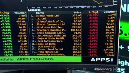 Sensex, Nifty Log Their Worst Decline In Over Two Weeks