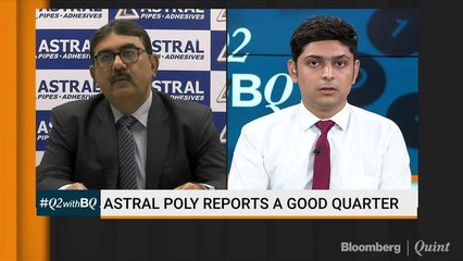 Astral Poly Reports A Good Quarter