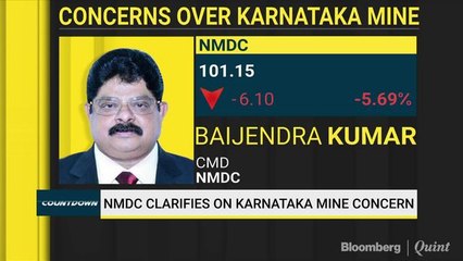 NMDC Clarifies On Karnataka Mine Concern