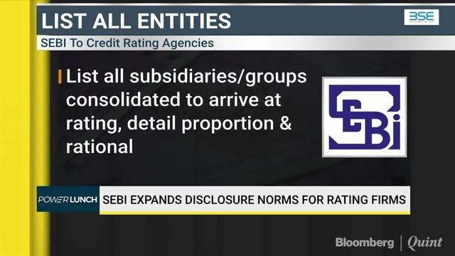 SEBI Expands Disclosure Norms For Rating Firms