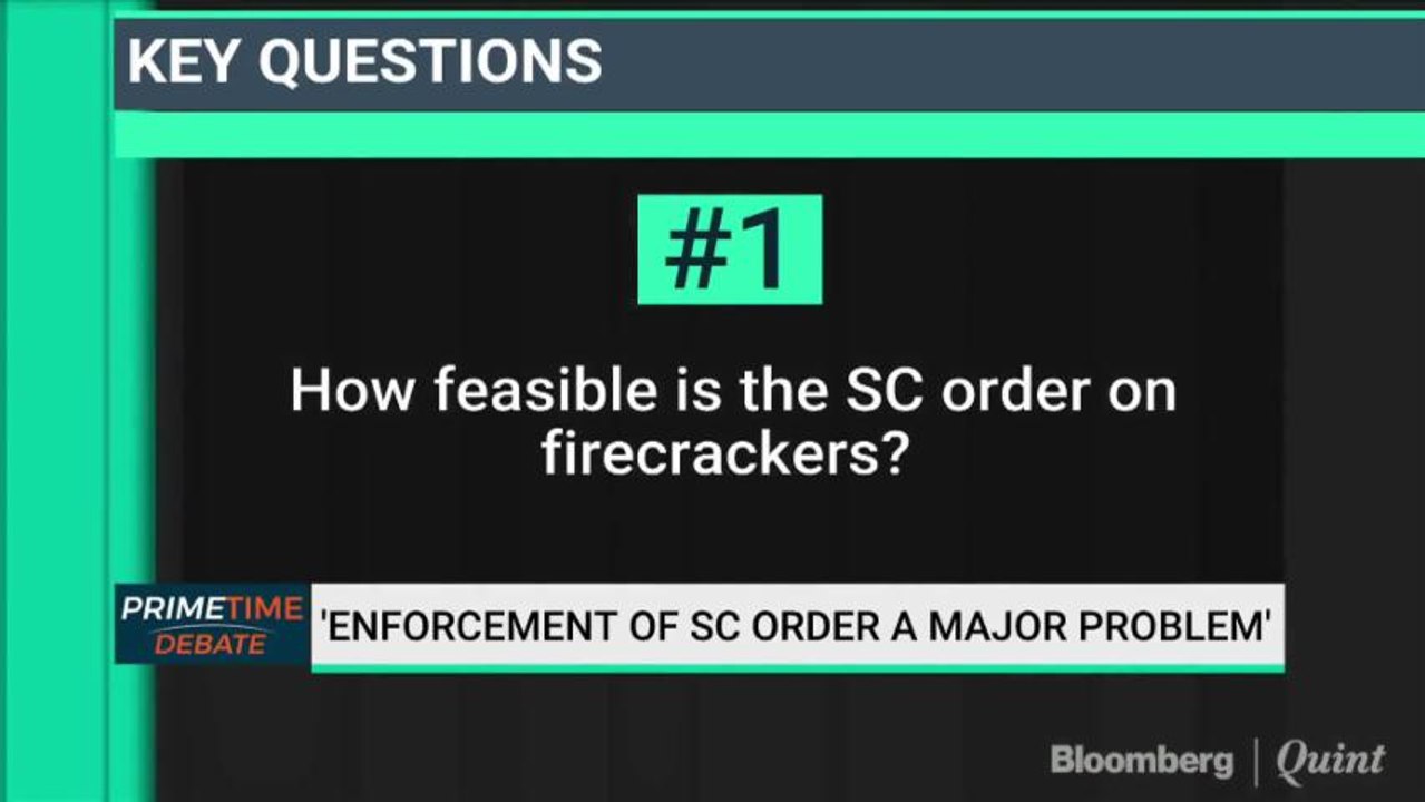 Crackdown On Firecrackers