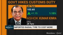 No Significant Impact Of Custom Duty Hike On Radial Tyres: JK Tyres