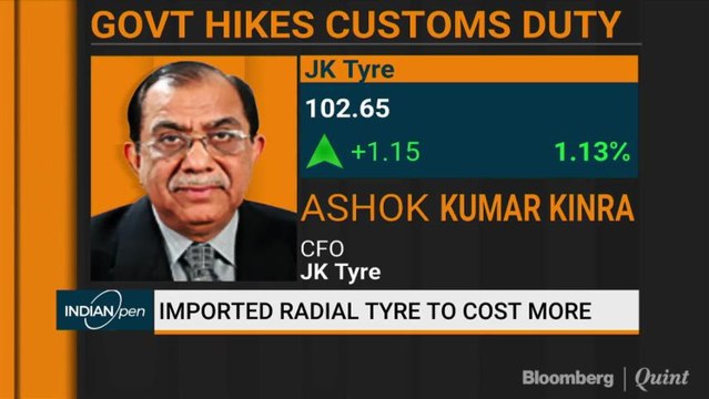 No Significant Impact Of Custom Duty Hike On Radial Tyres: JK Tyres