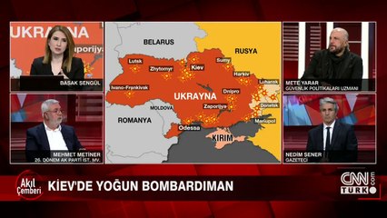 CNN TÜRK ekibi sıcak bölgede! Kiev'de son durum ne?