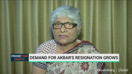 Demand Seeking MJ Akbar's Resignation Intensifies
