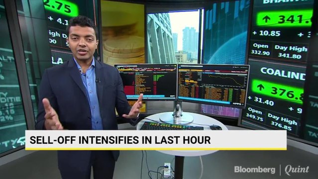 Sensex, Nifty End At Over One-Month Low As Rupee Slide Continues