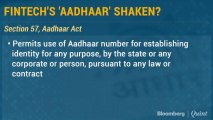 Use Of Aadhaar By Private Entities: Can A Specific Law Be Made?