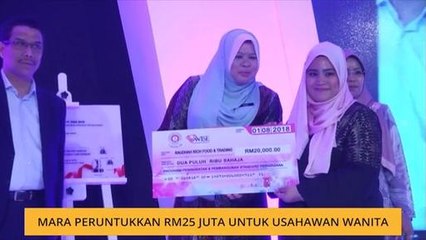 MARA  peruntukkan RM25 juta untuk usahawan wanita