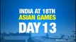 Asian Games Day 13: Sailors Rejoice  As Tally Touches 65