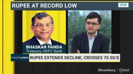 Rupee Extends Decline, Crosses 70.50 Per Dollar