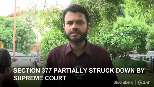 Supreme Court Decriminalises Homosexual Sex