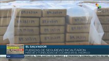 El Salvador: Autoridades decomisan toneladas de cocaína en el Pacífico